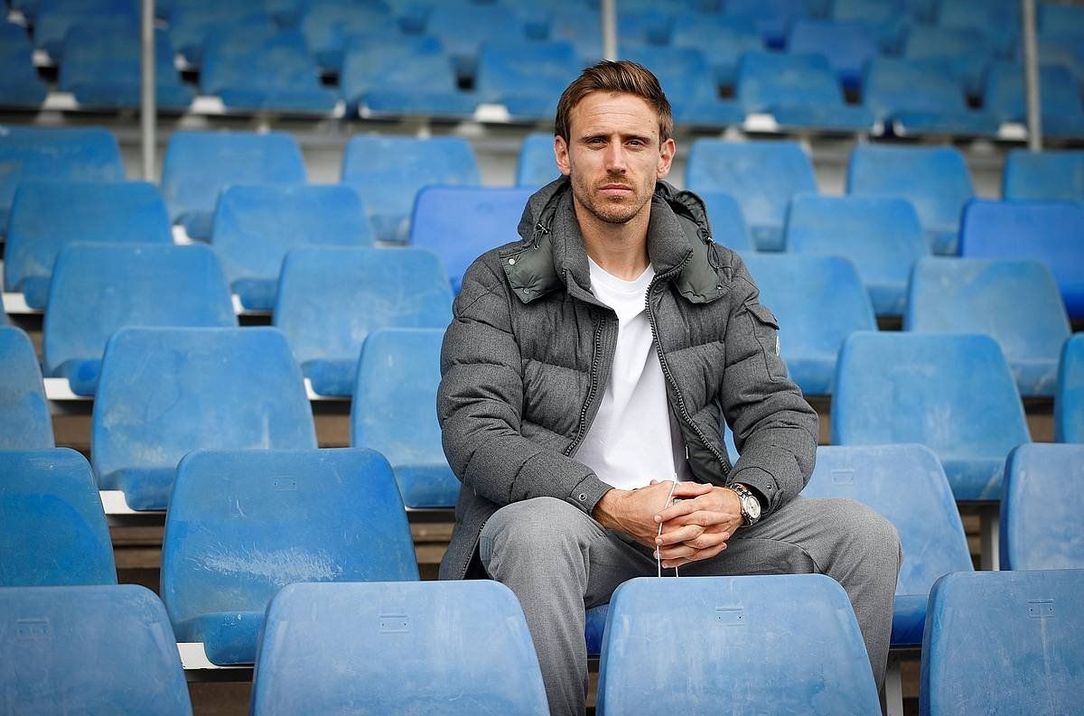 Nacho Monreal jokalaria, 2021eko irudi batean. JAVIER ETXEZARRETA, EFE