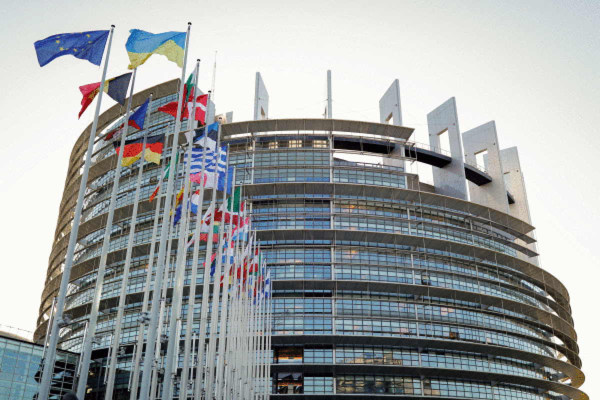 Europako Parlamentuaren eraikina, Estrasburgon (Frantzia). JULIEN WARNAND / EFE