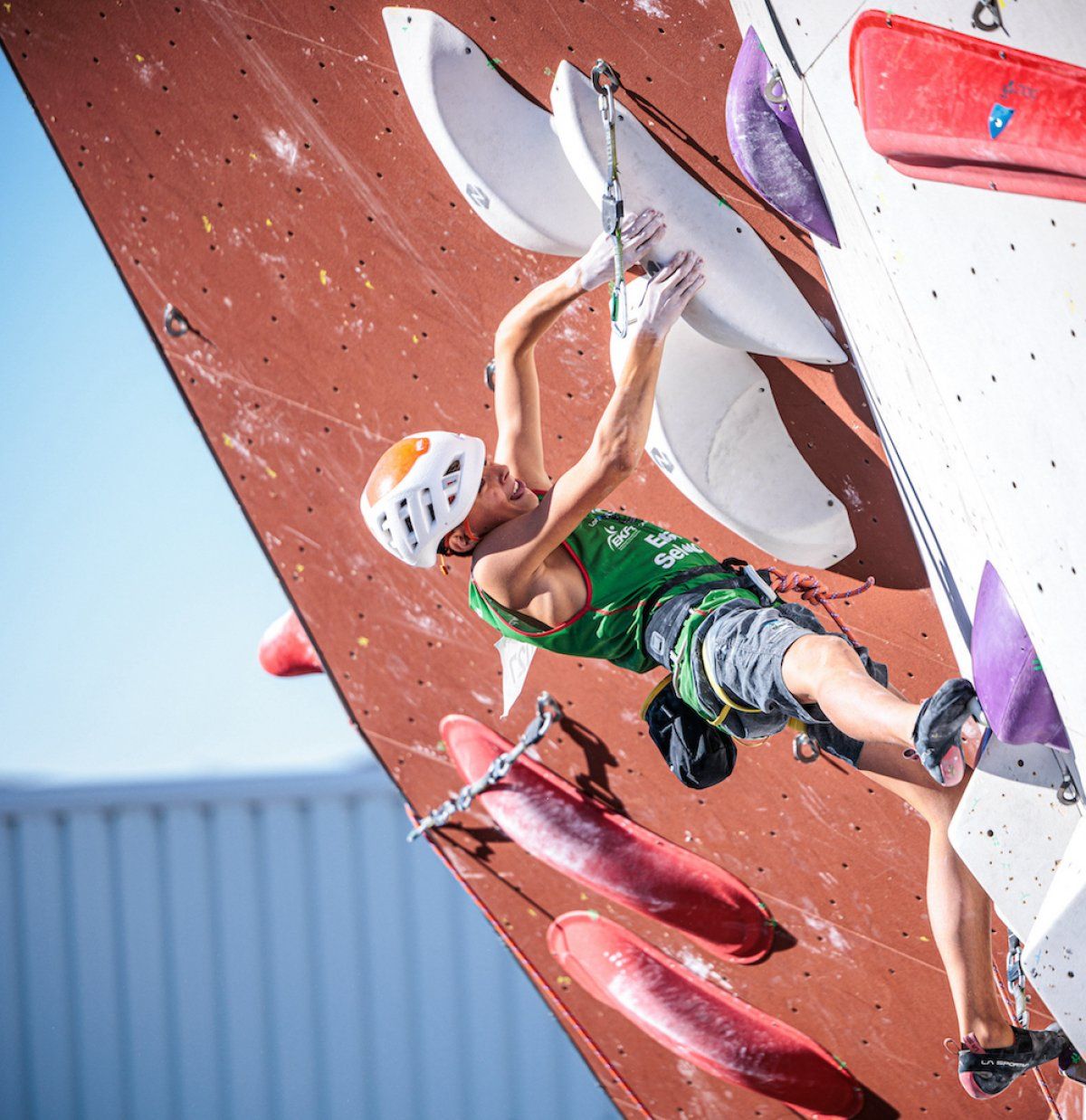 Eñaut Uson, Torrejon de Ardozeko finaleko bidean. INDOORWALL CLIMBING GYMS