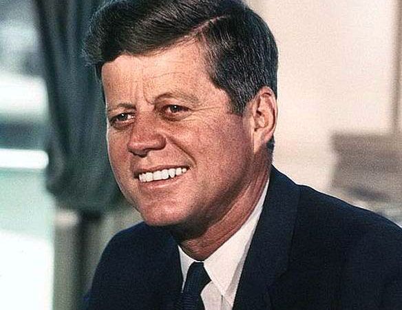 John F. Kennedy.