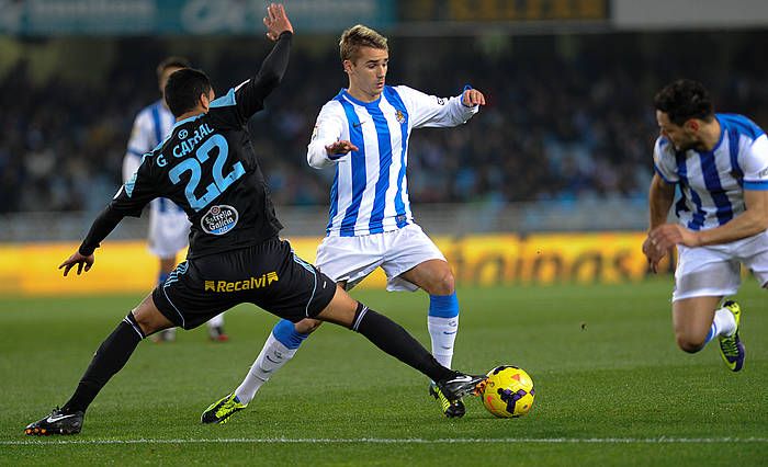 Griezmann, gaur. ANDONI CANELLADA, ARP