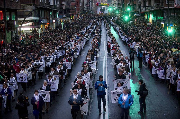 Aurtengo manifestazioa, urtarrilean. MARISOL RAMIREZ, ARP