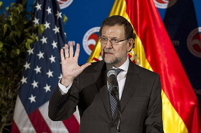 Rajoy, AEBetara eginiko bidaian. EMILIO NARANJO, EFE