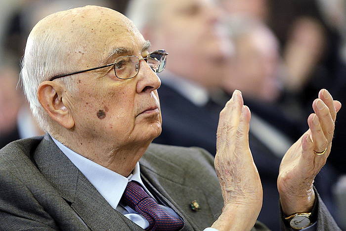 Giorgio Napolitano, atzo. R. ANTIMIANI, EFE