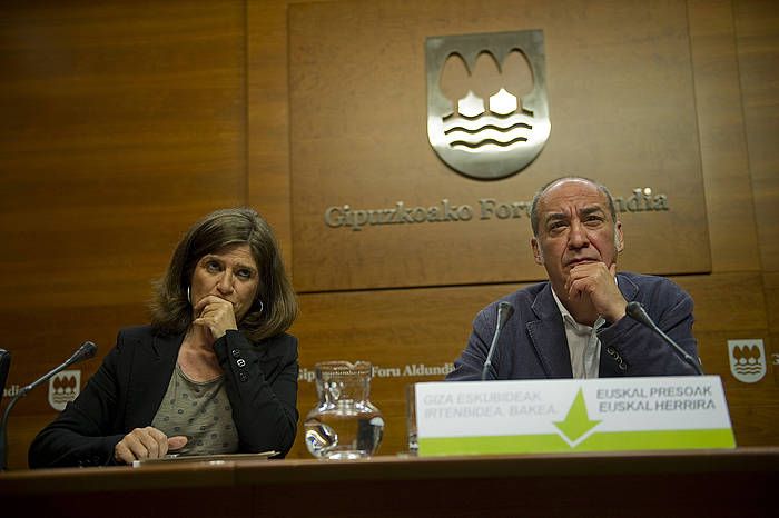 Helena Franco eta Martin Garitano. JUAN CARLOS RUIZ /ARGAZKI PRESS