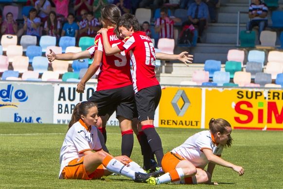 Athleticeko jokalariak, Muruaren gola ospatzen. ATHLETIC CLUB