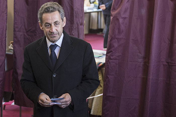 Nicolas Sarkozy, martxoan. ETIENNE LAURENT / EFE