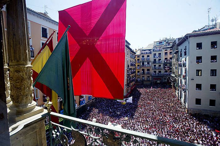 2013ko txupinazoa. IñIGO URIZ / ARP