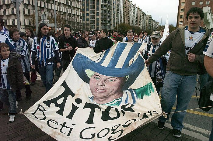 Zabaletaren aldeko irudi bat Anoeta inguruan, 2009an. JUAN CARLOS RUIZ / ARGAZKI PRESS