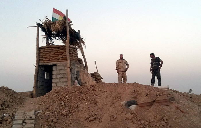 Kurdistango peshmergak, Amerlitik gertu. STR