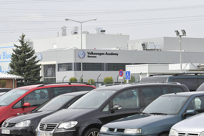 Landaben industriaguneko Volkswagenen fabrika. IDOIA ZABALETA / ARGAZKI PRESS