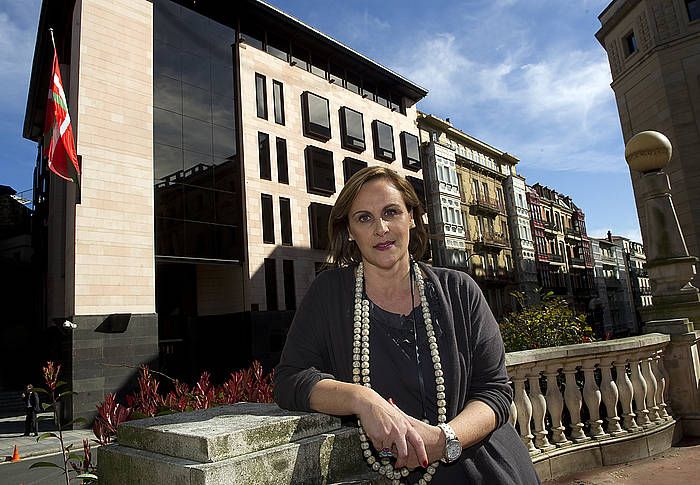 Itxaso Atutxa, BBBko presidente izendatu berritan. MARISOL RAMIREZ, ARGAZKI PRESS