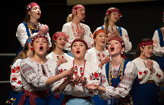 Glier Institute Female Choir. ANDONI CANELLADA, ARGAZKI PRESS