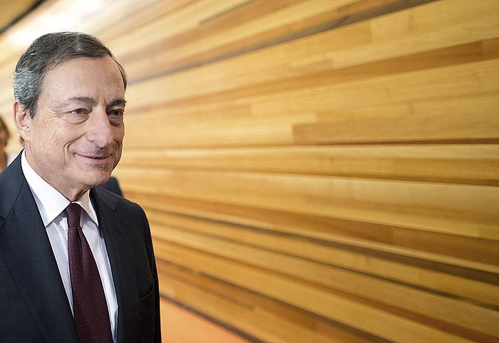 Mario Draghi, Europako Banku Zentraleko presidentea. BORIS ROESSLER / EFE