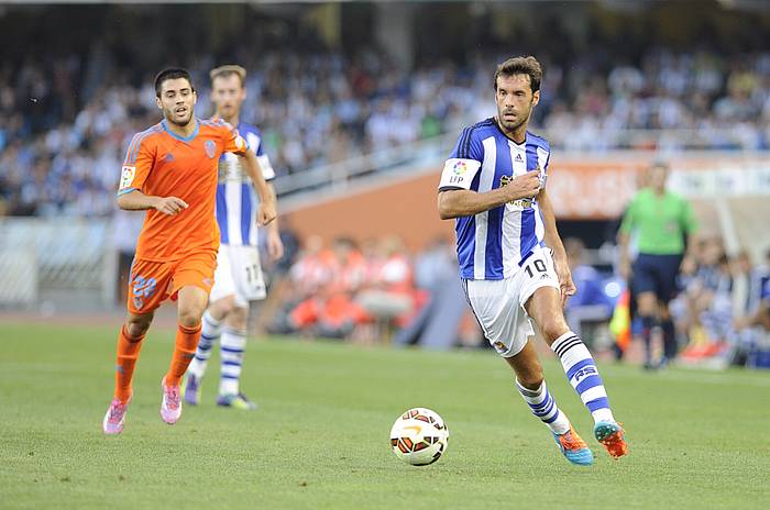 Xabi Prieto. JON URBE, ARGAZKI PRESS