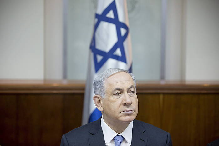 Benjamin Netanyahu lehen ministroa. ODED BALITY / EFE