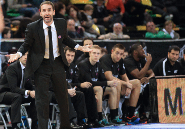 Sito Alonso, Bilbo Basketeko entrenatzailea. L. T. / EFE