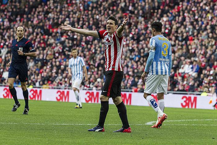 Athletic-Malaga partidaren une bat. ARITZ LOIOLA / ARGAZKI PRESS