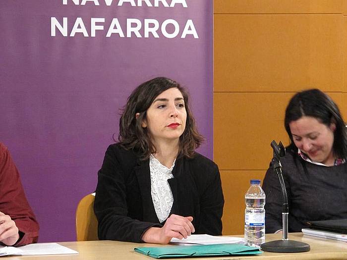 Laura Perez aukeratu dute Podemoseko Nafarroako idazkari nagusi. BERRIA