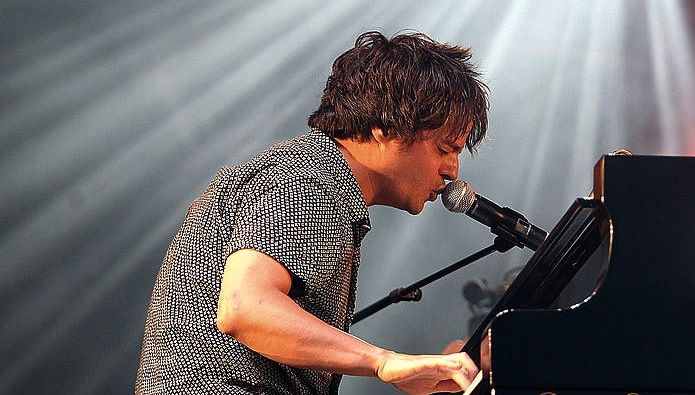 Jamie Cullum, orain dela bi urte, Donostian. JAVIER ETXEZARRETA / EFE