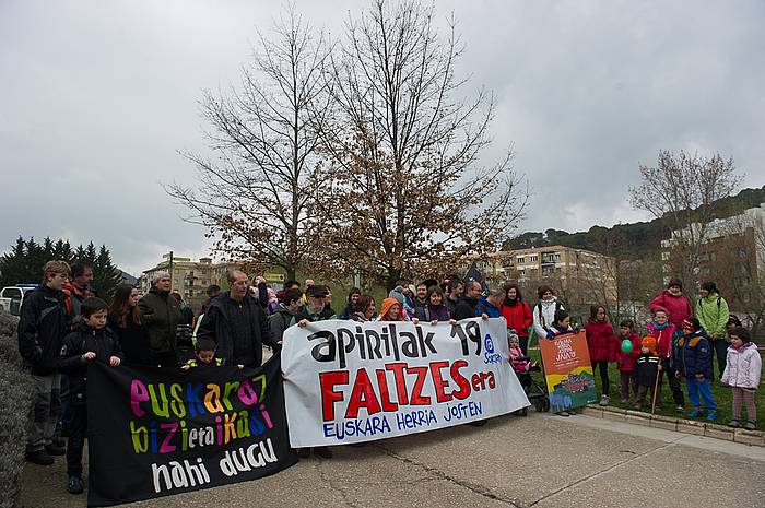 Martxa, Lizarran. JUANAN RUIZ / ARGAZKI PRESS