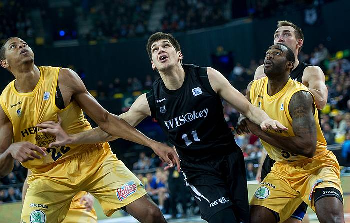 Hamazazpigarren garaipena lortu du Bilbo Basketek. MARISOL RAMIREZ / ARGAZKI PRESS