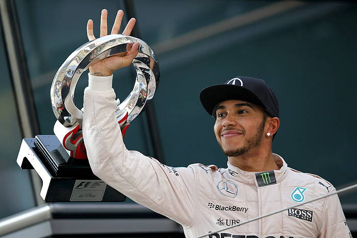 Lewis Hamilton. WU HONG / EFE