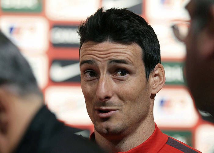 Aritz Aduriz, Athleticeko jokalaria. LUIS TEJIDO, EFE