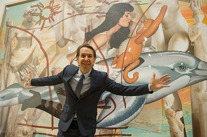 Jeff Koons artista, Bilbon. ARGAZKI PRESS