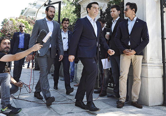 Greziako lehen inistro Alexis Tsipras. FOTIS PLEGAS G. / EFE