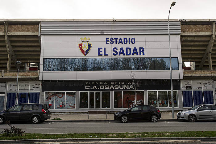 Sadar estadioaren kanpoaldea. IñIGO URIZ, ARGAZKI PRESS