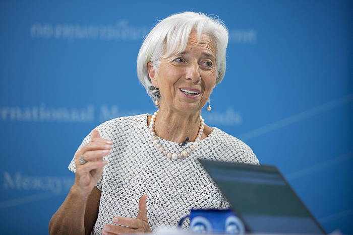 Christine Lagarde NDFko presidentea. STEPHEN JAFFE / EFE