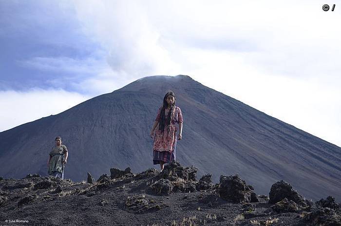 Jayro Bustamanteren 'Ixkanul-Volcán' filmeko irudi bat. BERRIA