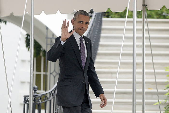 Akordioa garaipen handia da Barack Obama AEBetako presidentearentzat. OLIVIER DOULIERY, POOL