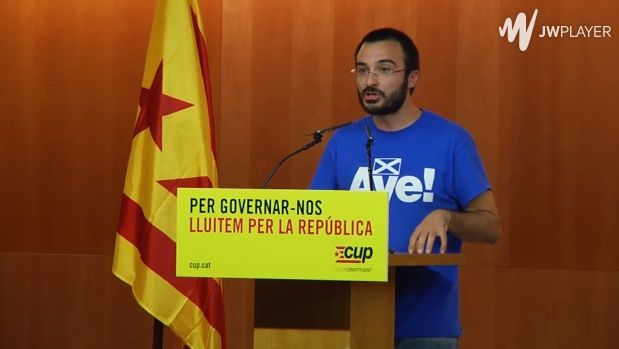 Junts Pel Sirekin negoziatu nahi dituen ardatzak azaldu ditu CUPek konferentzia politikoan.