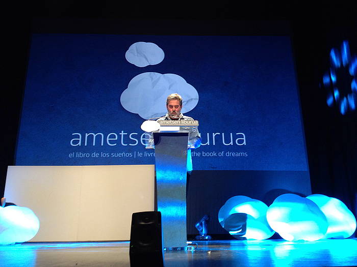 ‘Ametsen liburua'-ren aurkezpena, Donostian, Kursaal jauregian. ARGAZKI PRESS