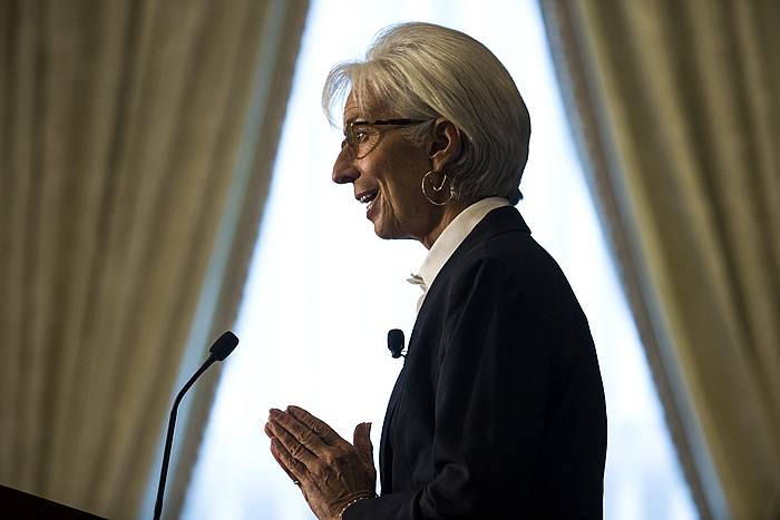 Christine Lagarde NDFko zuzendaria. JIM LO SCALZO / EFE