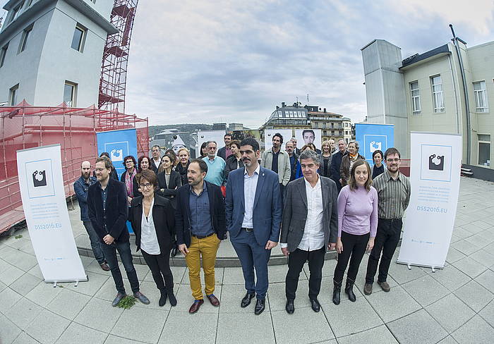 Donostia 2016ko inaugurazio ekitaldien aurkezpena. JON URBE / ARGAZKI PRESS