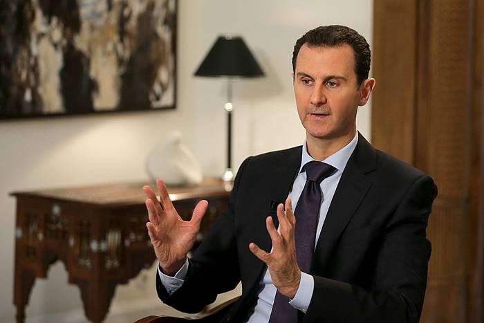 Baxar Al-Assad Siriako presidentea, artxiboko irudi batean. SANA / EFE