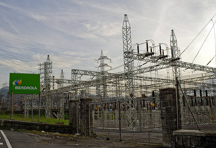 Iberdrolaren Zikuñagako estazio elektrikoa. JUAN CARLOS RUIZ / ARGAZKI PRESS