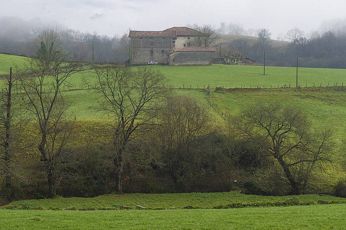 Aroztegia jauregia, Lekarozen (Nafarroa). JUANAN RUIZ / ARGAZKI PRESS