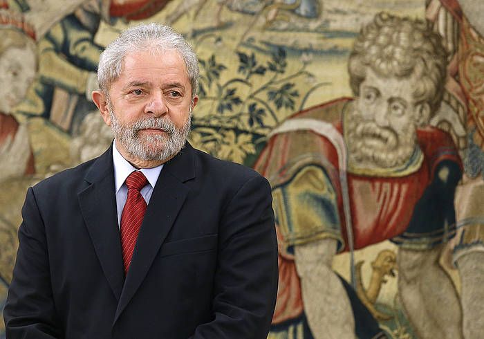 Luiz Inacio da Silva 'Lula' prsidente ohia, artxiboko irudian. ZIPI / EFE