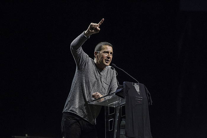 Arnaldo Otegi, Donostiako belodromoan. ARITZ LOIOLA / ARGAZKI PRESS