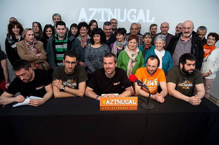 4/2014 sumarioko auzipetuen agerraldia. IñIGO URIZ / ARGAZKI PRESS