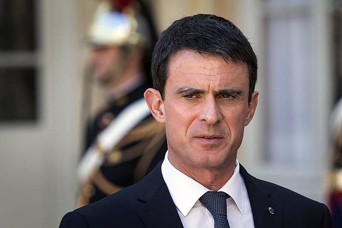 Manuel Valls, Frantziako lehen ministroa. ETIENNE LAURENT, EFE