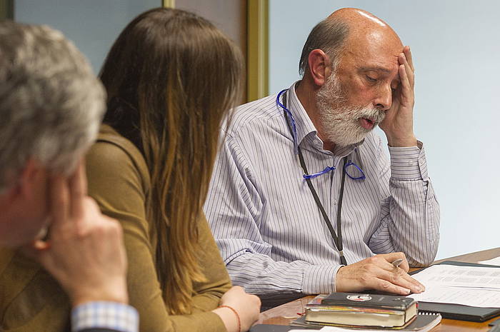 Francisco Etxebrria, Eusko Legebiltzarrean. JUANAN RUIZ / ARGAZKI PRESS