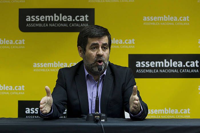 Jordi Sanchez, ANCko presidentea. QUIQUE GARCIA / EFE