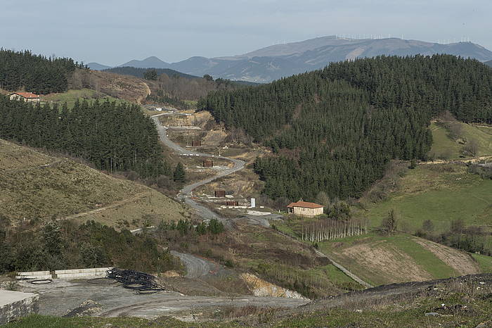 Abiadura Handiko Trenaren lanak, Elorrion. MONIKA DEL VALLE / ARGAZKI PRESS