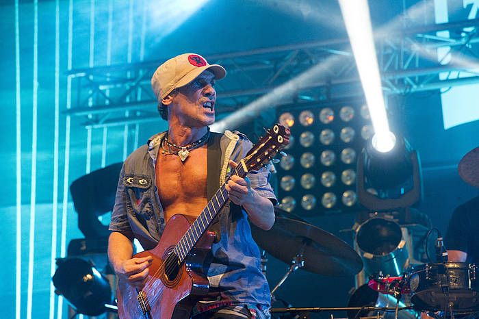 Manu Chao, 2014ko uztailaren 9an Donostian emandako kontzertuan. GORKA RUBIO / ARGAZKI PRESS