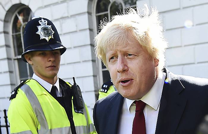 Boris Johnson, Londresko alkate ohia, artxiboko irudian,. ANDY RAIIN / EFE